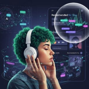 هوش مصنوعی در مصرف و توزیع موسیقی – تجربه شنیداری شخصیسازی شده